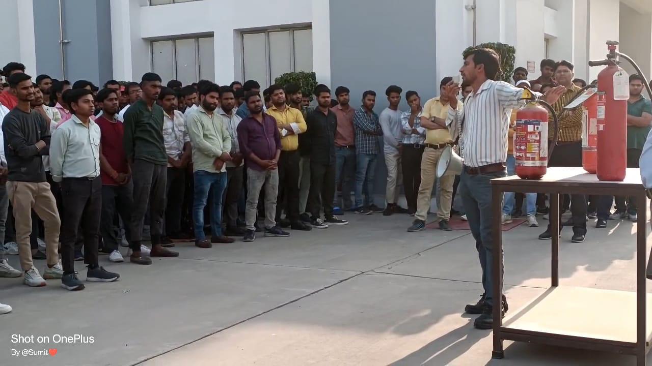 Fire safety training workshop